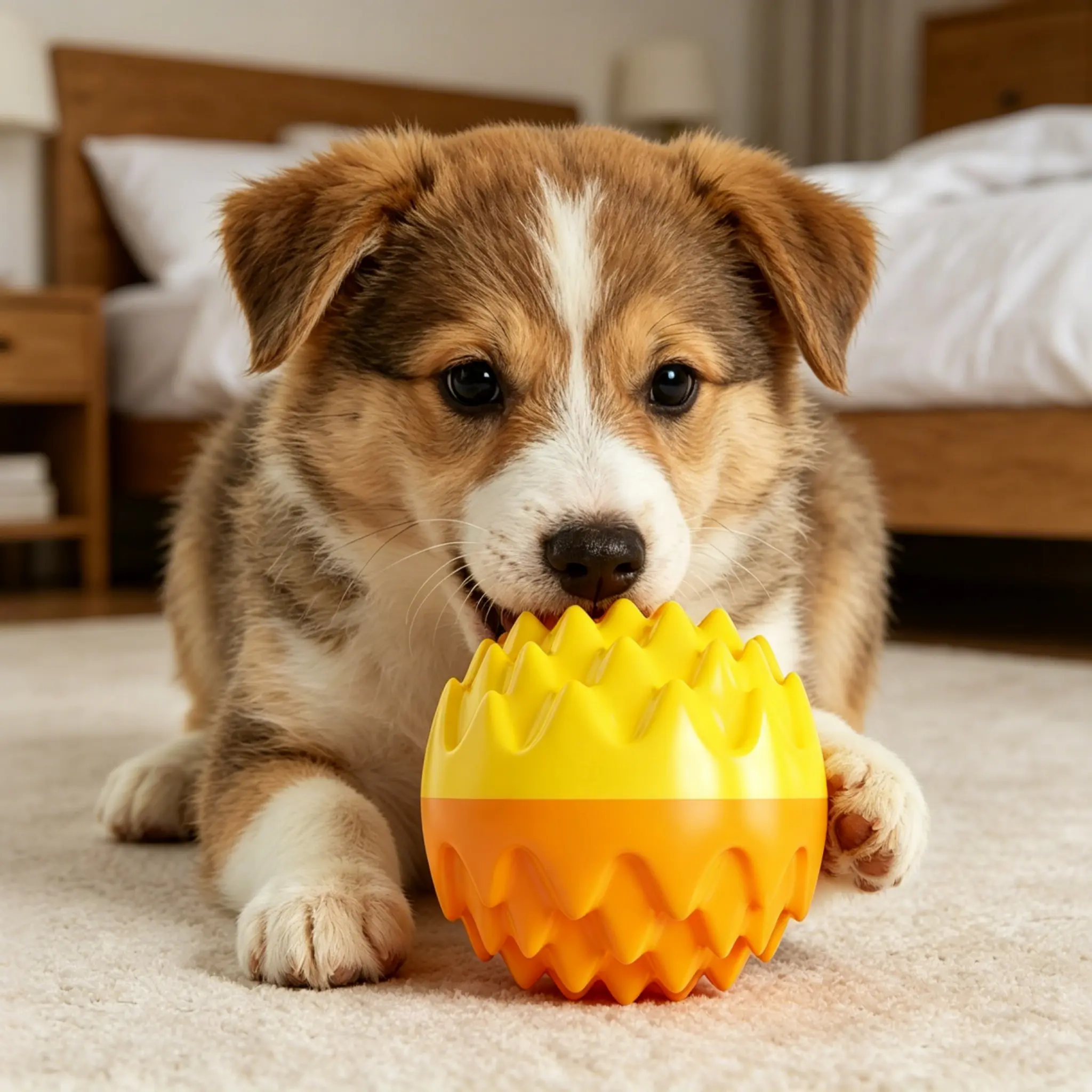 Wobble Treat Dispensing Dog Puzzle Toy - Image 2
