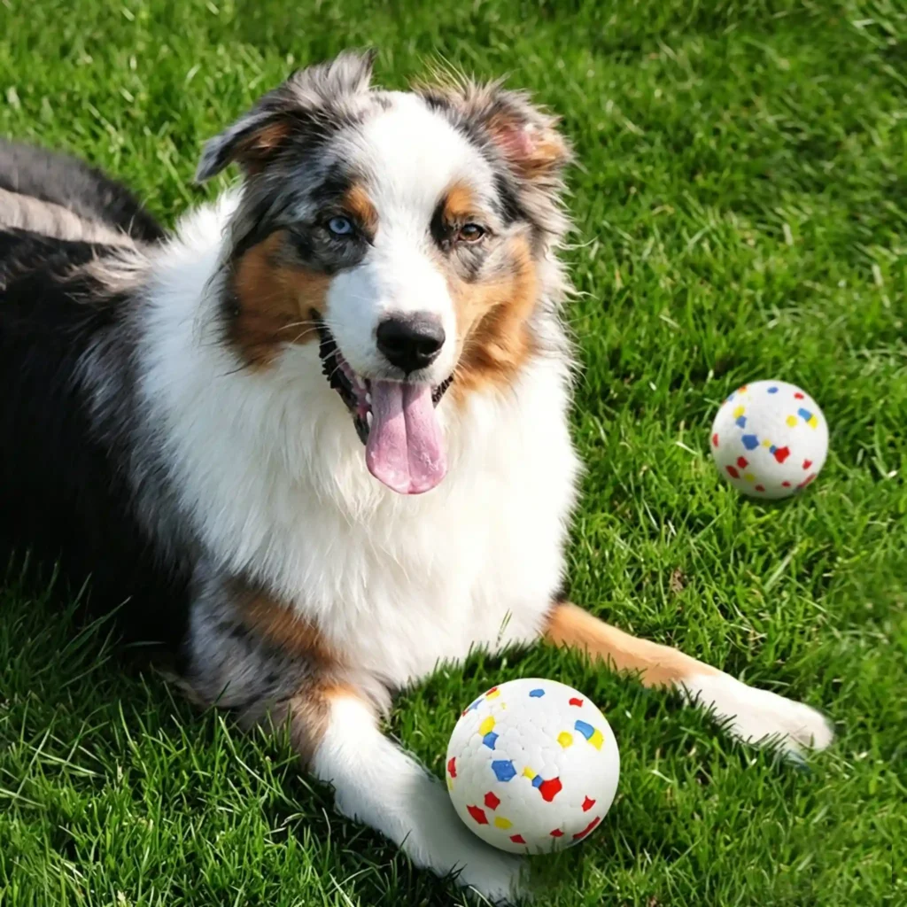 Chew Toy Ball, Bouncy Boost Material Durable Teeth Cleaning