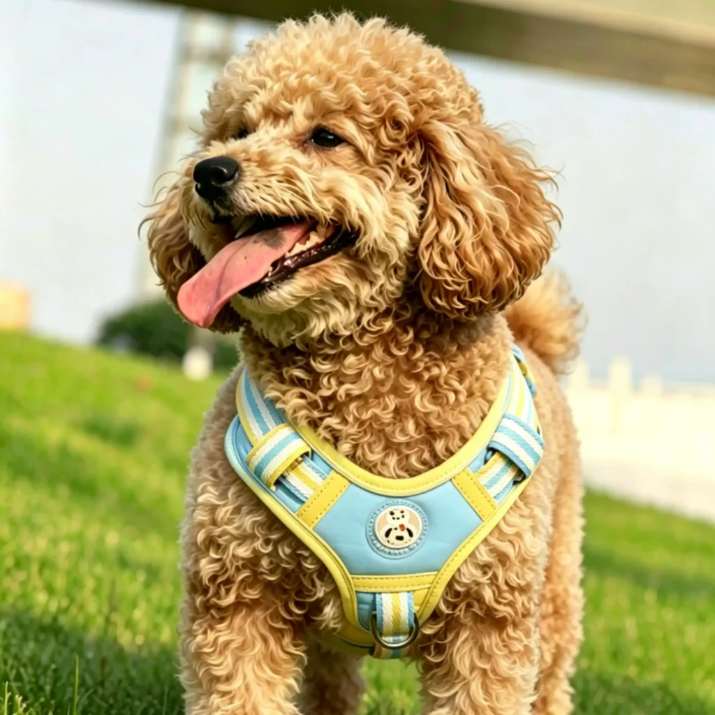 Reflective No-Pull Dog Harness, Lightweight Breathable H-Shape Adjustable Escape-Proof Vest